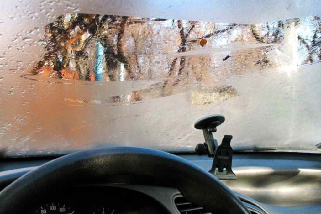 Ik kreeg een boete vanwege beslagen ruiten