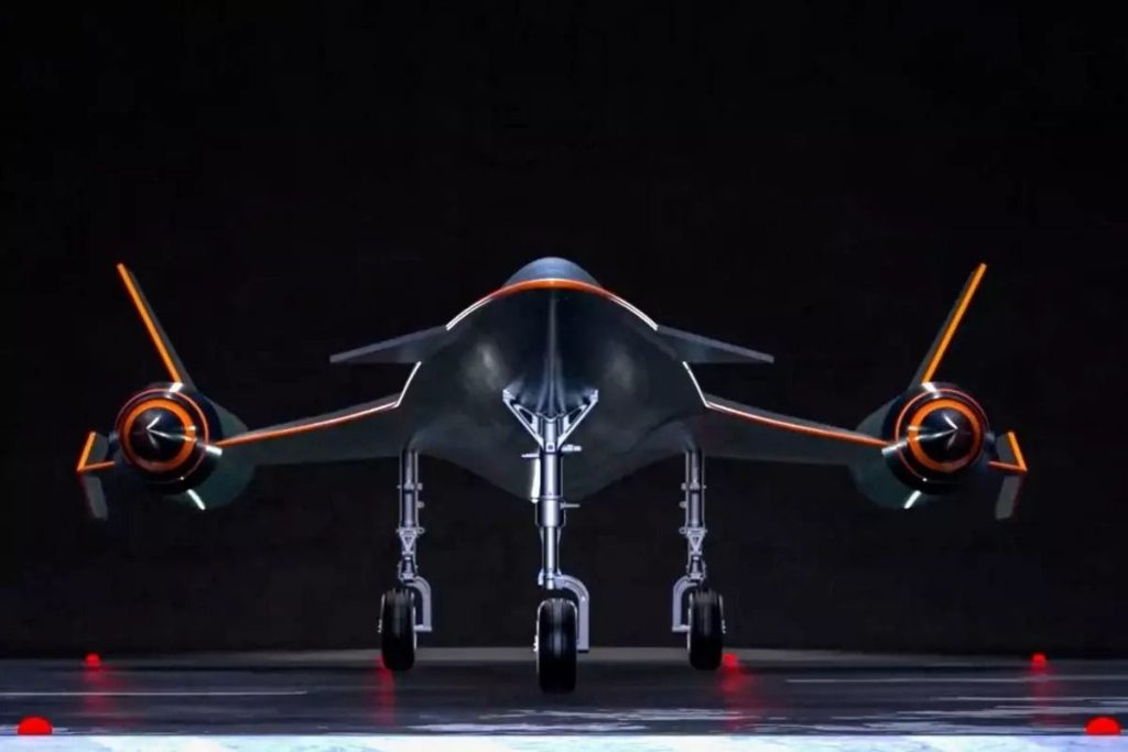 vliegtuig met zeer hoge snelheid