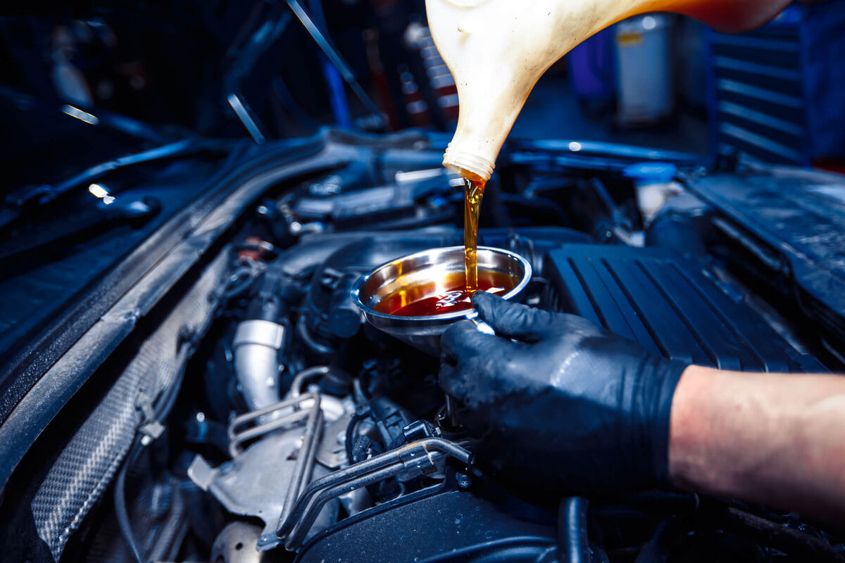 olie verversen in de auto