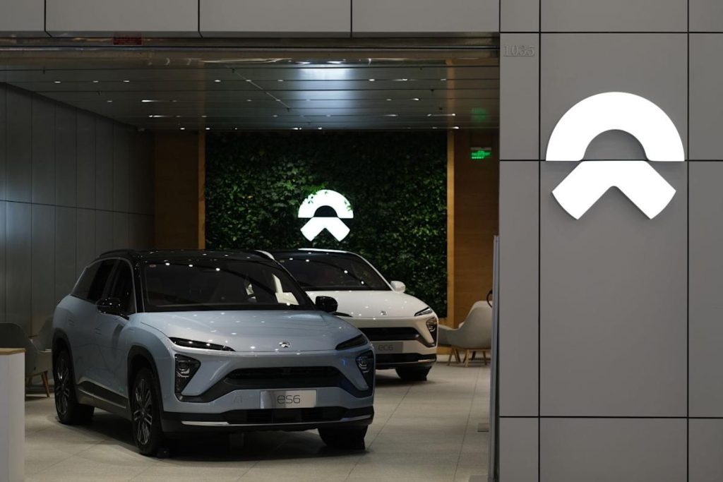 Nio is een bedrijf dat elektrische auto's maakt in China.