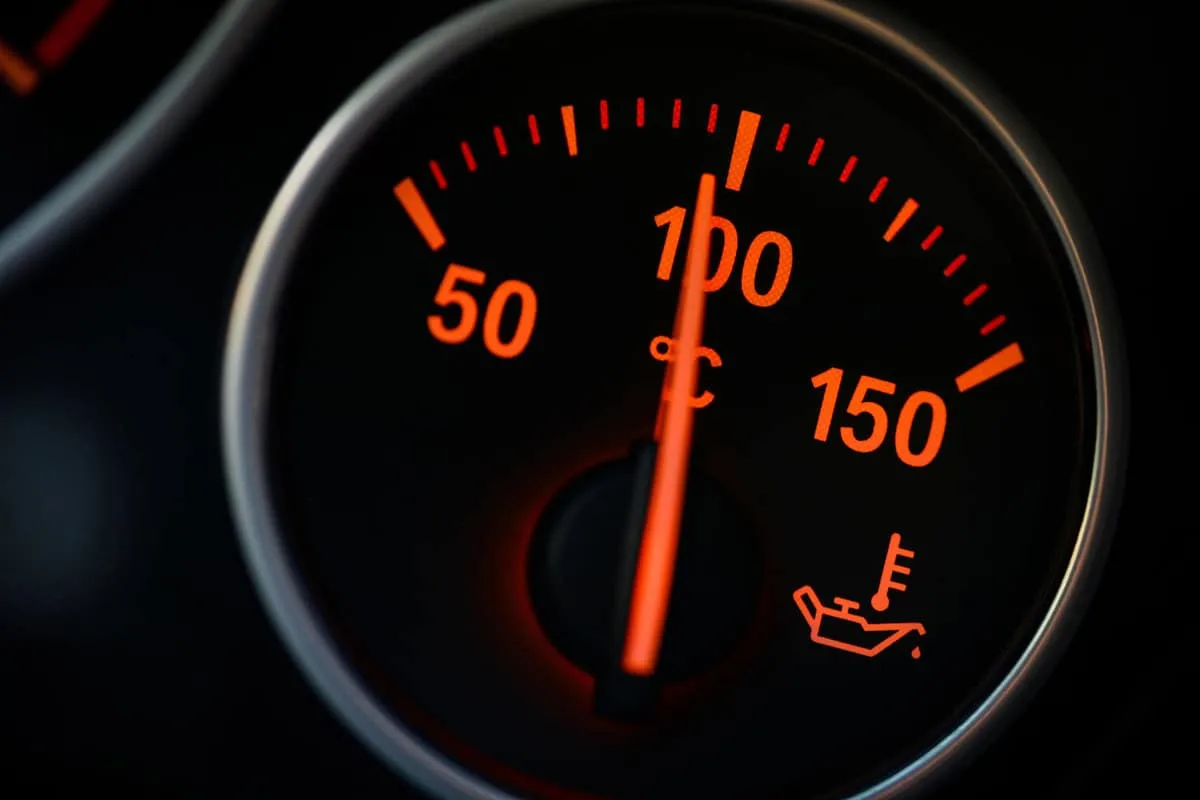 motor bedrijfstemperatuur