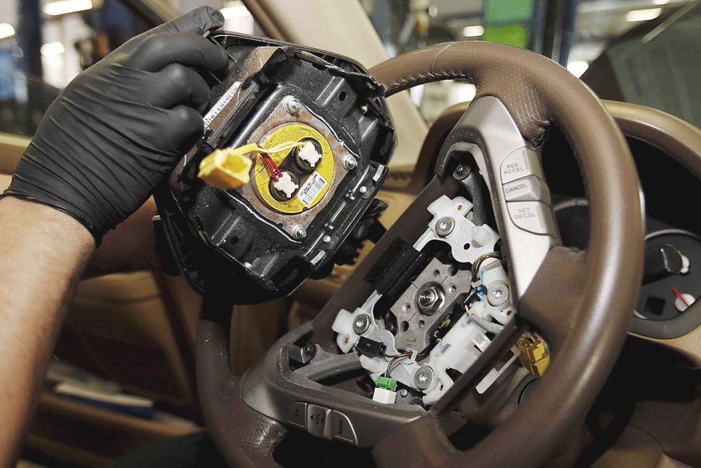 vervanging van airbags