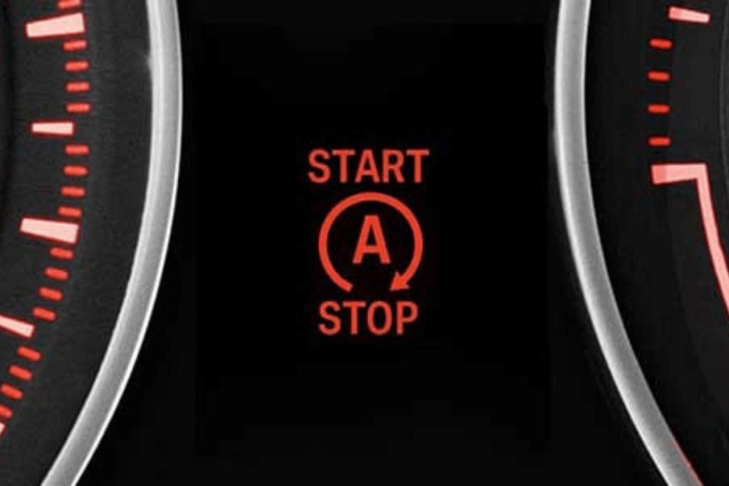 start-stop-systeem geactiveerd