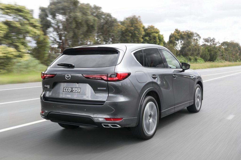 Mazda met dieselmotor op de weg