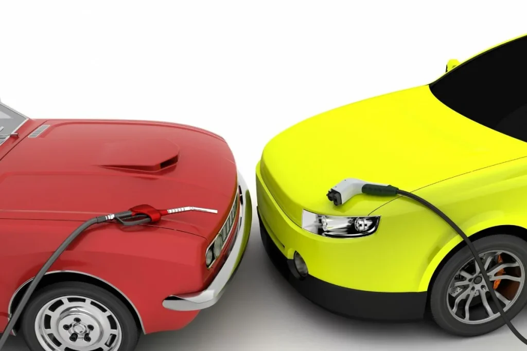 benzine- en hybride auto